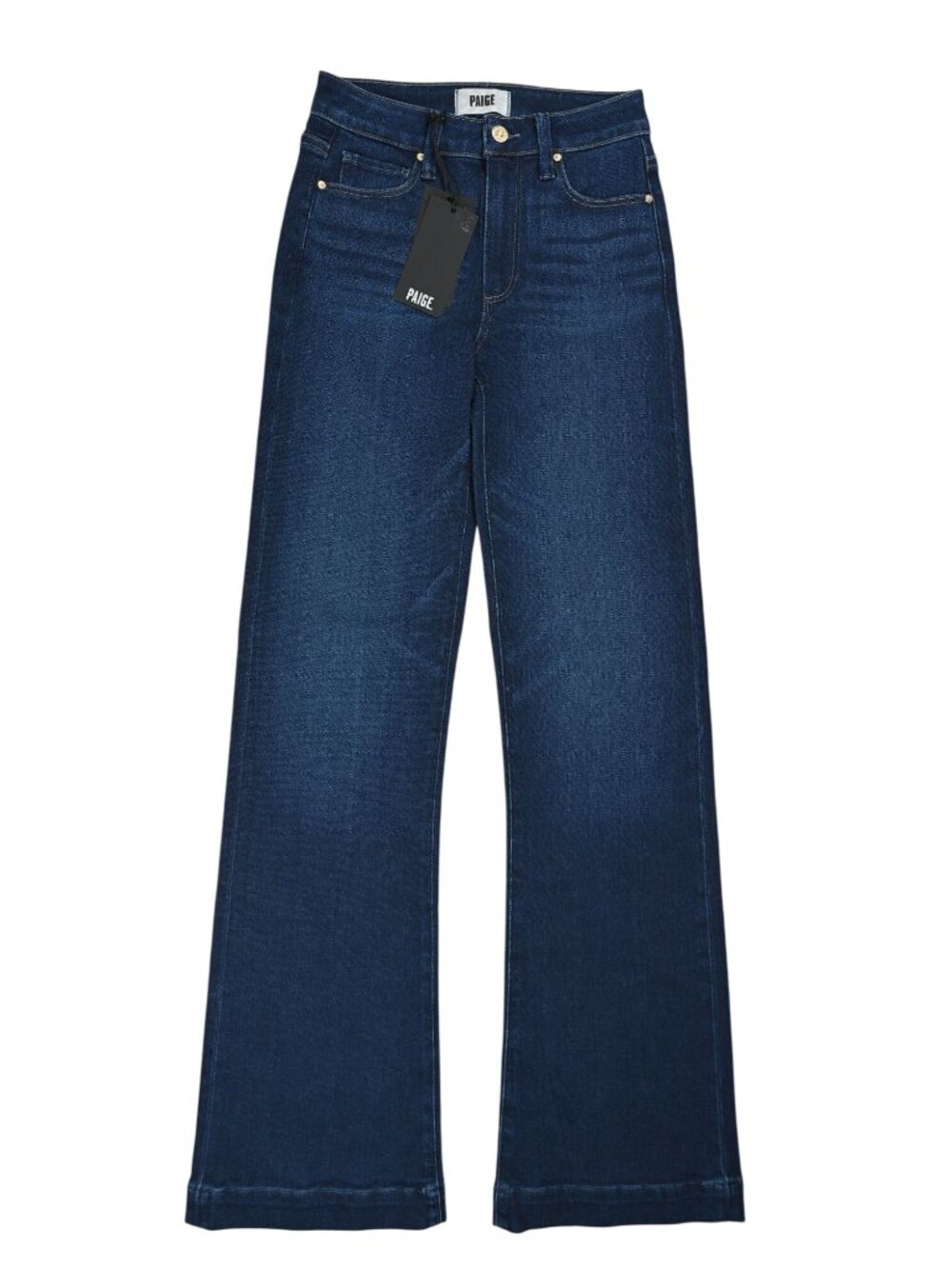 PAIGE Leenah Reverse Seamed Belt loops Jeans in Waterloo